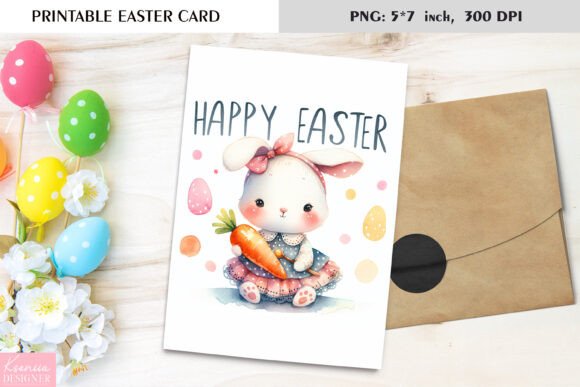 Download Kids Easter|Happy Easter|Printable Card - Kids easter Collection