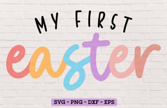 Download Boho My First Easter SVG PNG Kids Easter - Kids easter Collection